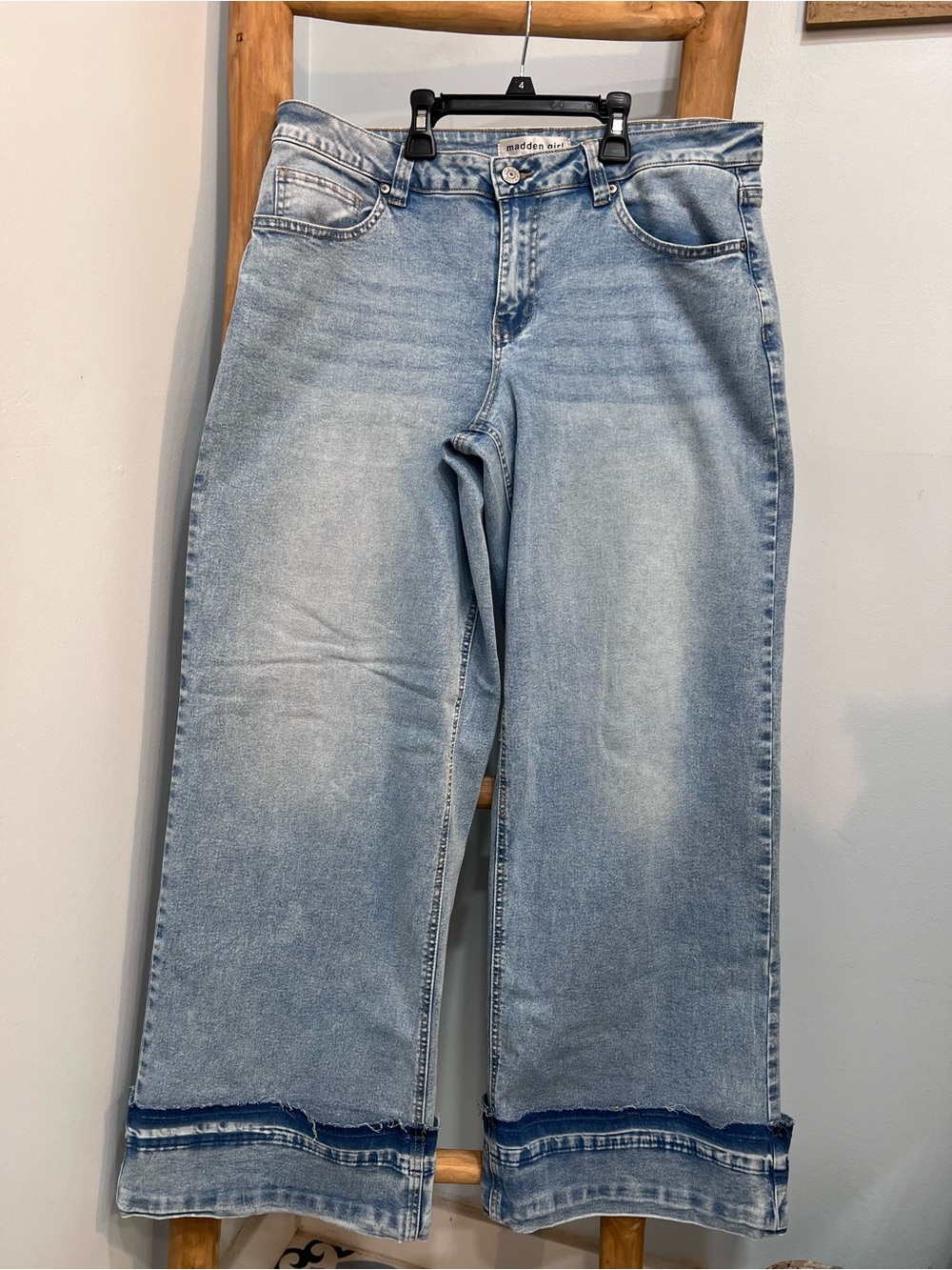 Madden Girl Light Blue Bootcut Jeans